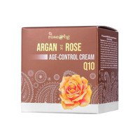 Crema de Fata Q10 cu Ulei de Argan si Apa de Trandafiri Argan Rose Age Control Cream, 50ml - 1