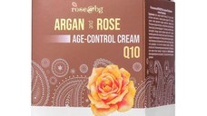 Crema de Fata Q10 cu Ulei de Argan si Apa de Trandafiri Argan Rose Age Control Cream, 50ml