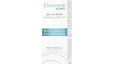 Crema de noapte cu efect de netezire Cleanance Women, Avene, 30 ml