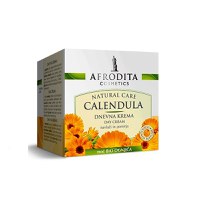 Crema de Zi cu extract de Galbenele - Cosmetica Afrodita Natural Care Calendula day Cream, 50 ml - 1