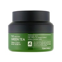 Crema Hidratanta cu Ceai Verde pentru Fata - Tony Moly The Chok Chok Green Tea Watery Cream, 60 ml - 1