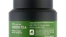 Crema Hidratanta cu Ceai Verde pentru Fata - Tony Moly The Chok Chok Green Tea Watery Cream, 60 ml