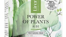 Crema hidratanta pentru zi si noapte Lirene Power of Plants, 50 ml