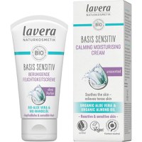 Crema Hidratanta si Calmanta fara Parfum pentru Ten Sensibil - Basis Sensitiv Lavera, 50 ml - 1