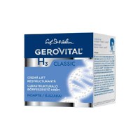 Crema Lift Restructuranta de Noapte - Gerovital H3 Classic Restructuring Lift Cream, 50ml - 1