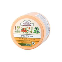 Crema Nutritiva pentru Maini Uscate cu Uleiuri de Cocos si Catina Zelenaya Apteka, 300ml - 1