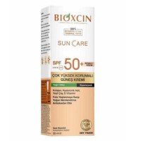  Crema solara pentru ten gras Bioxcin Sun Care SPF 50+ , Nuantata - 1