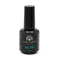 Degresant Nail Prep pentru unghii, Global Fashion, 15 ml, transparent - 1