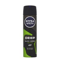 Deodorant Antiperspirant pentru Barbati - Nivea Men Deep Black Carbon Amazona, 150ml - 1