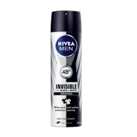 Deodorant Antiperspirant Spray Invizibil pentru Barbati - Nivea Men Invisible for Black&amp;White Original, 150ml - 1