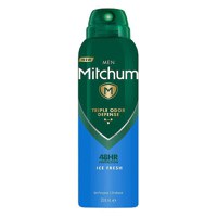 Deodorant Antiperspirant Spray - Mitchum Clean Ice Fresh Men Deodorant Spray 48hr, 200 ml - 1