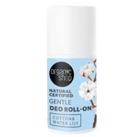 Deodorant Natural Roll-on Gentle, Cotton &amp; Water Lily Organic Shop, 50 ml - 1