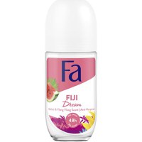 Deodorant Roll-on Antiperspirant Fiji Dream Watermelon &amp; Ylang Ylang 48h Fa, 50 ml - 1