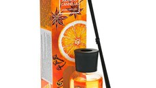 Difuzor Ambiental cu Parfum de Portocala si Scortisoara 19264 - Arancio Cannella Home Diffuser, Magic Lights, 50 ml