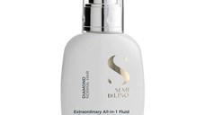 Fluid de Stralucire pentru Par Normal - Alfaparf Milano Semi Di Lino Diamond Extraordinary All-in-1 Fluid, 125ml