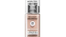 Fond de Ten cu SPF20 pentru Tenul Normal si Uscat - Revlon Colorstay 24hrs, nuanta 220 Natural Beige, 30ml