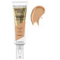 Fond de Ten - Max Factor Miracle Pure Skin-Improving Foundation SPF 30 PA+++, nuanta 45 Warm Almond, 30 ml - 1