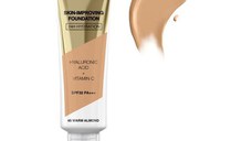 Fond de Ten - Max Factor Miracle Pure Skin-Improving Foundation SPF 30 PA+++, nuanta 45 Warm Almond, 30 ml