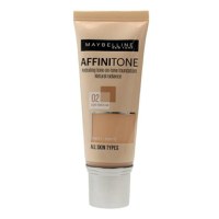 Fond de Ten Maybelline Affinitone Foundation 02 Light Porcelain, 30ml - 1