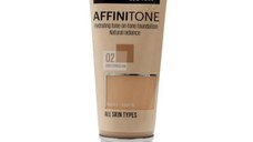 Fond de Ten Maybelline Affinitone Foundation 02 Light Porcelain, 30ml