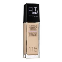 Fond de ten Maybelline - Fit Me Luminous &amp; Smooth Ivory 115, 30ml - 1