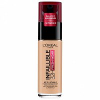 Fond de Ten Rezistent la Transfer - L&#039;Oreal Paris Infaillible 32H Fresh Wear Foundation, nuanta 140 Golden Beige, 30 ml - 1