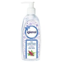 Gel Antibacterian pentru Maini Igienol cu Aloe Vera - Interstar, 200 ml - 1