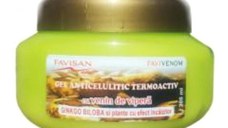 Gel Anticelulitic Termoactiv cu Venin de Vipera Favivenom Favisan, 200ml