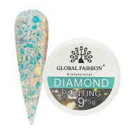 Gel color cu sclipici, Diamond Painting Glitter Gel, 5 g, 09 - 1