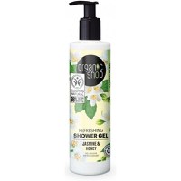 Gel de Dus Bio Revigorant cu Miere si Iasomie Refreshing Jasmine &amp; Honey Organic Shop, 280 ml - 1