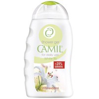 Gel de dus cu crin alb Camil 200ml + 50ml Gratis - 1