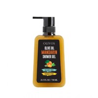 Gel de Dus cu Ulei de Masline si Mandarina Olivos, 750 ml - 1