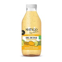 Gel de dus Natigo By Nature Smoothie - Mango si Ananas 97% ingrediente naturale, 400ml - 1