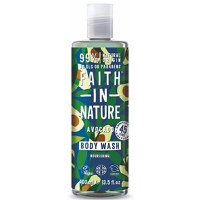 Gel de Dus Natural Nutritiv cu Avocado Faith in Nature, 400 ml - 1