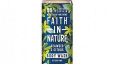 Gel de Dus si Spuma de Baie cu Alge Marine si Citrice Faith in Nature, 400ml