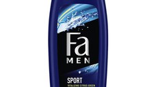 Gel de Dus Sport 2 in 1 pentru Barbati - Fa Men Vitalizing Citrus Green, 400 ml