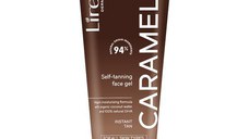 Gel facial autobronzant Lirene Caramel, 75ml