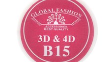 Gel UV 4D plastilina, gel plastart, Global Fashion, B15, 7g, piersica