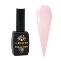 Gel UV pentru constructie, Magic Extension 12 ml, Roz pal 03 - 1