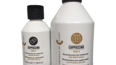 Kit Tratament Capuccino Reconstruction Compagnia del Colore: pas 1 Coffe 100 ml, pas 2 milk 300 ml