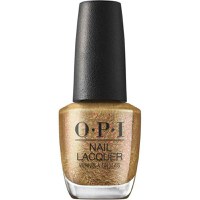 Lac de Unghii Pigmentat - OPI Nail Lacquer Terribly Nice Collection, Five Golden Flings, 15 ml - 1