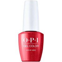 Lac de Unghii Semipermanent - OPI Gel Color Big Zodiac Energy Kiss My Aries, 15 ml - 1