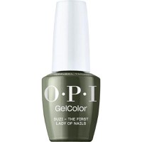 Lac de Unghii Semipermanent Vegan si Hema-Free - OPI Gel Color, nuanta Suzi - The First Lady of Nails, 15 ml - 1