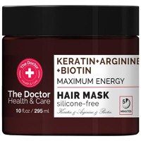 Masca Energizanta The Doctor Health &amp; Care - Keratin, Arginine and Biotin Maximum Energy, 295 ml - 1