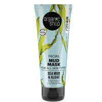 Masca Faciala cu Namol si Extract de Alge Sea Mud &amp; Algae Organic Shop, 75ml - 1