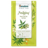 Masca Faciala Textila Purifianta cu Neem si Arbore de Ceai - Himalaya Purifying Neem &amp; Tea Tree Sheet Mask, 1 buc - 1