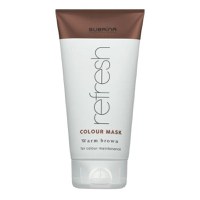 Masca Nuantatoare pentru Reimprospatarea Culorii - Subrina Professional Refresh Colour Mask, nuanta Warm Brown, 150 ml - 1