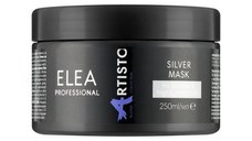 Masca pentru neutralizarea nuantelor de galben de pe par blond Silver Elea Professional Artisto, 250 ml