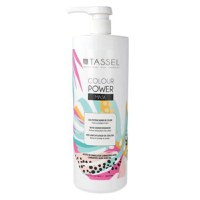 Masca pentru protectia culorii parului Tassel Colour Power, cu ulei din seminte de limnanthes alba si colagen, 1000 ml - 1