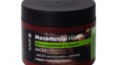 Masca Regeneranta cu Ulei de Macadamia si Cheratina pentru Par Fragil si Deteriorat Dr. Sante, 300ml